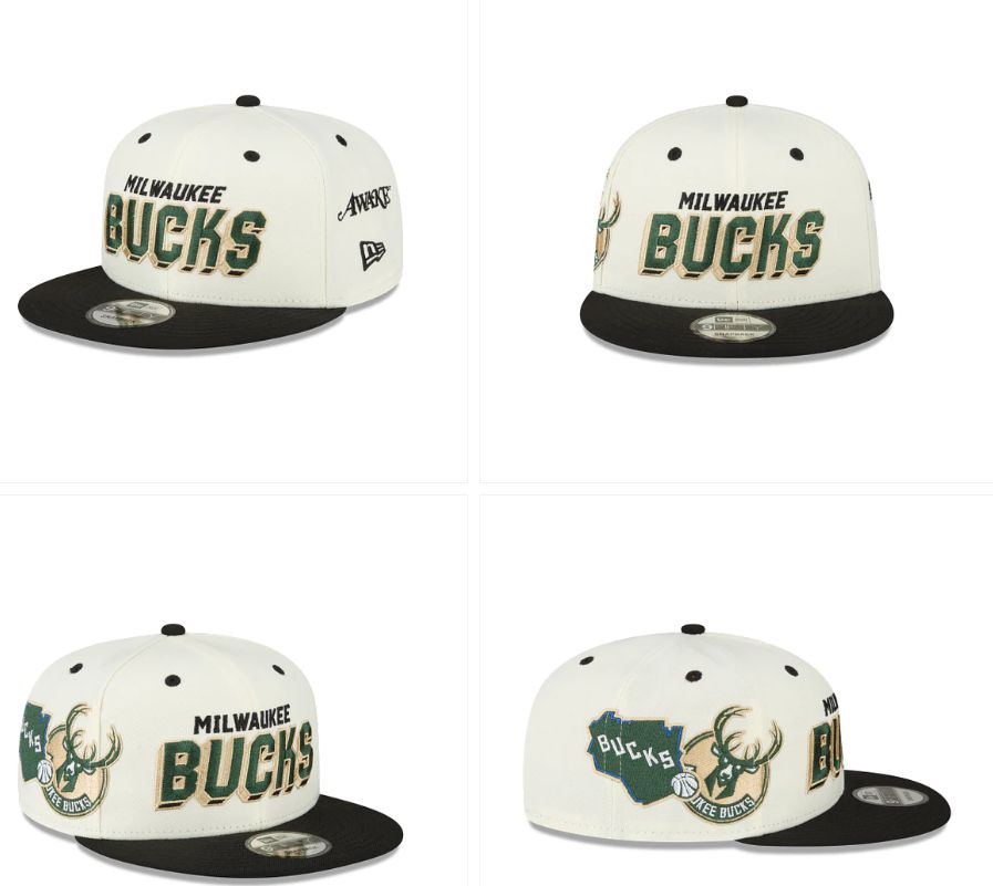 2023 NBA Milwaukee Bucks Hat TX 2023320->nba hats->Sports Caps